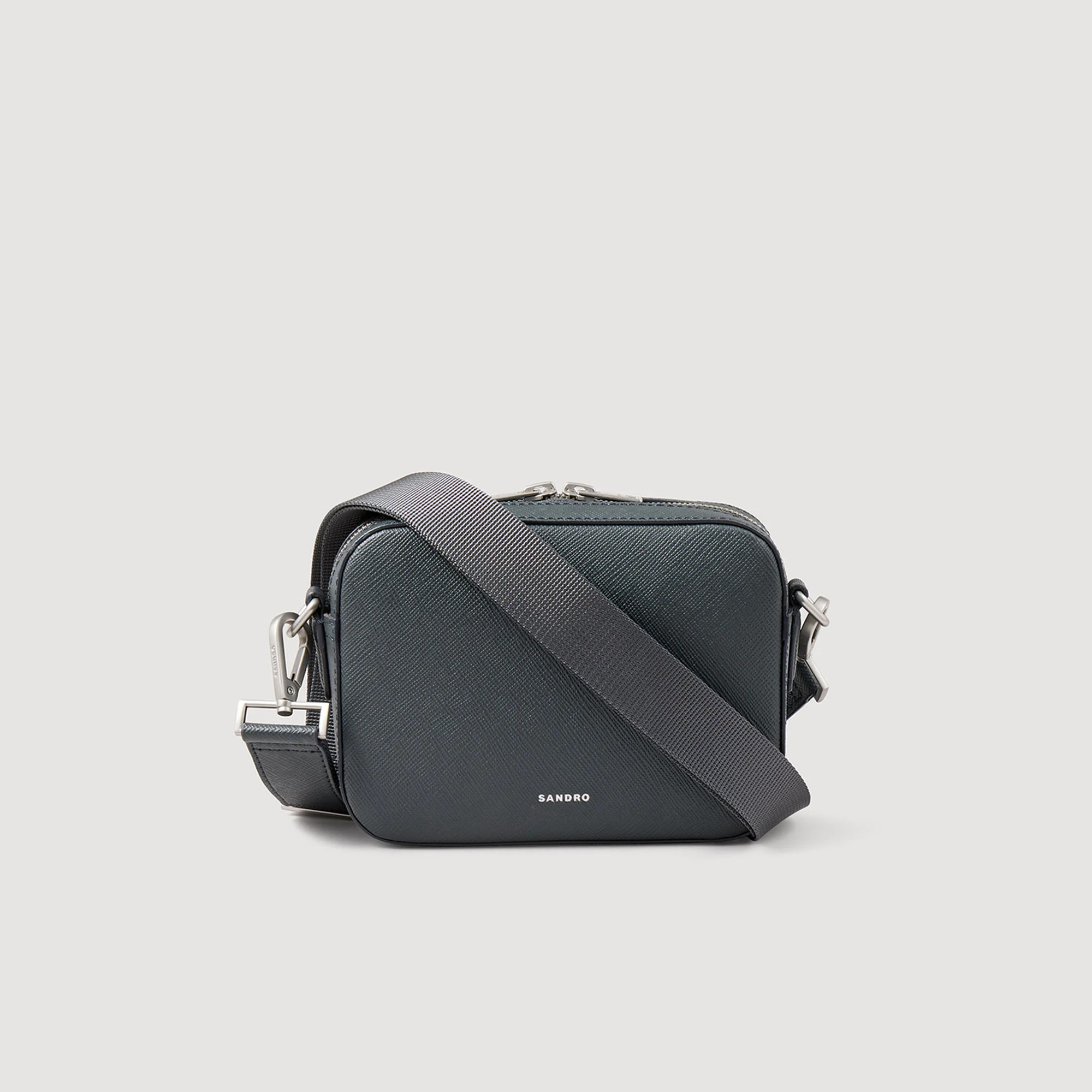 Small reconstituted leather bag | Sandro US | Sandro-Paris US