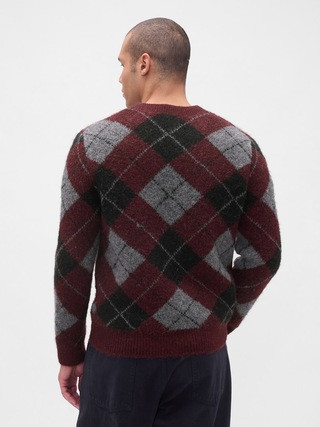 Brushed Argyle Sweater | Gap (CA)
