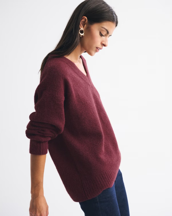 Dad V-Neck Sweater | Abercrombie & Fitch (US)