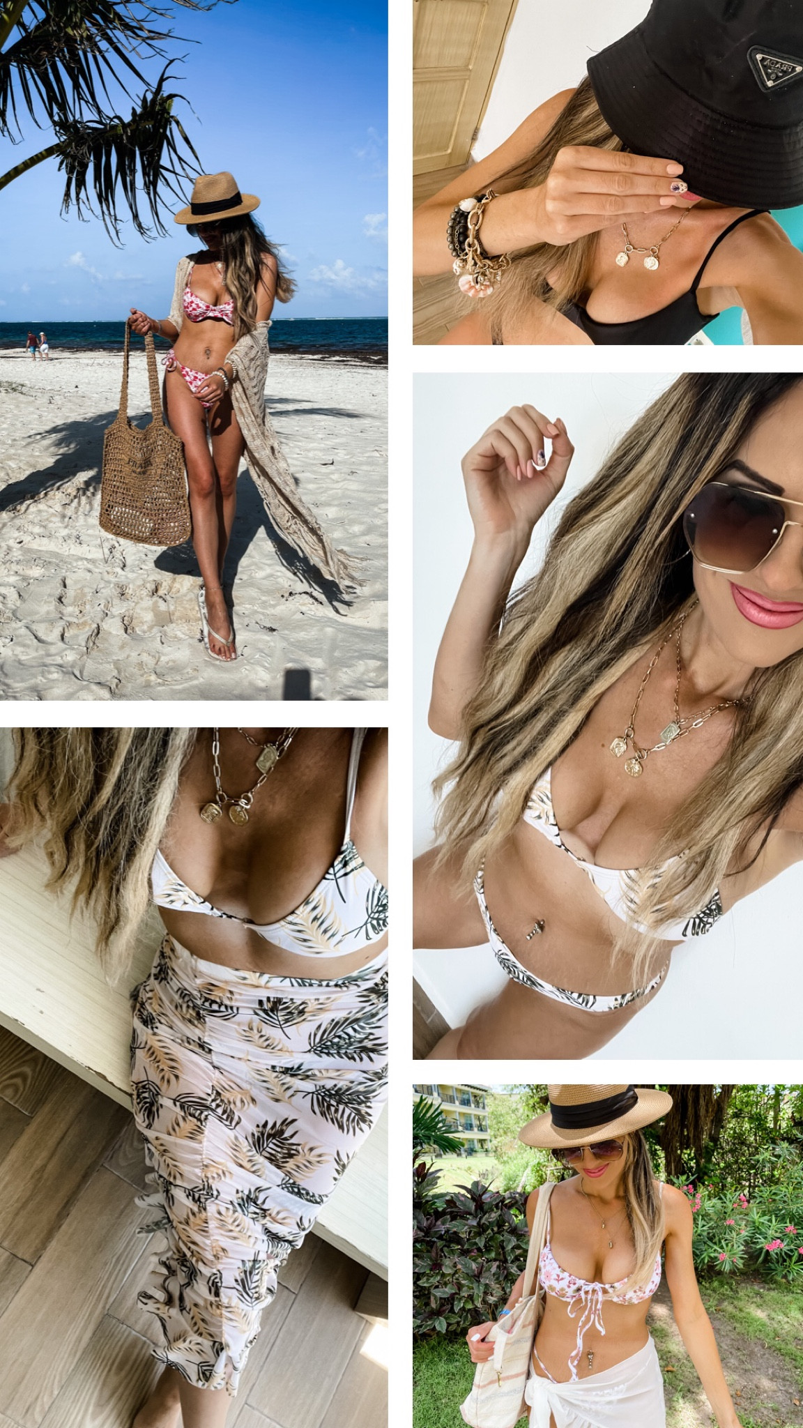 Swimwear / bikinis/ summer hats / designer beach bag 

#LTKtravel #LTKswim #LTKSeasonal