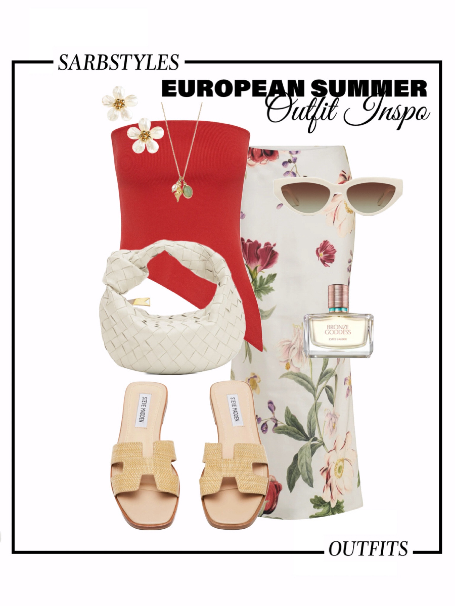 european summer outfit inspo 🐚☀️🍸📸 

➡️comment & follow for new content ideas for future posts!

➡️everything linked below🤍

MENTIONS: 
@meshki @quay @stevemadden @thesteelauder 

TAGS:
#europeansummer #outfitinspo #eurosummer #summeroutfit #summerfashion #europefashion #fashiontiktok #wardrobe #wardrobestylist #styling #virtualstyling #virtualstylist  #fashion #style #ootd #sarbstyles #outfits #moodboard #fashiontips

#LTKTravel #LTKSeasonal #LTKStyleTip