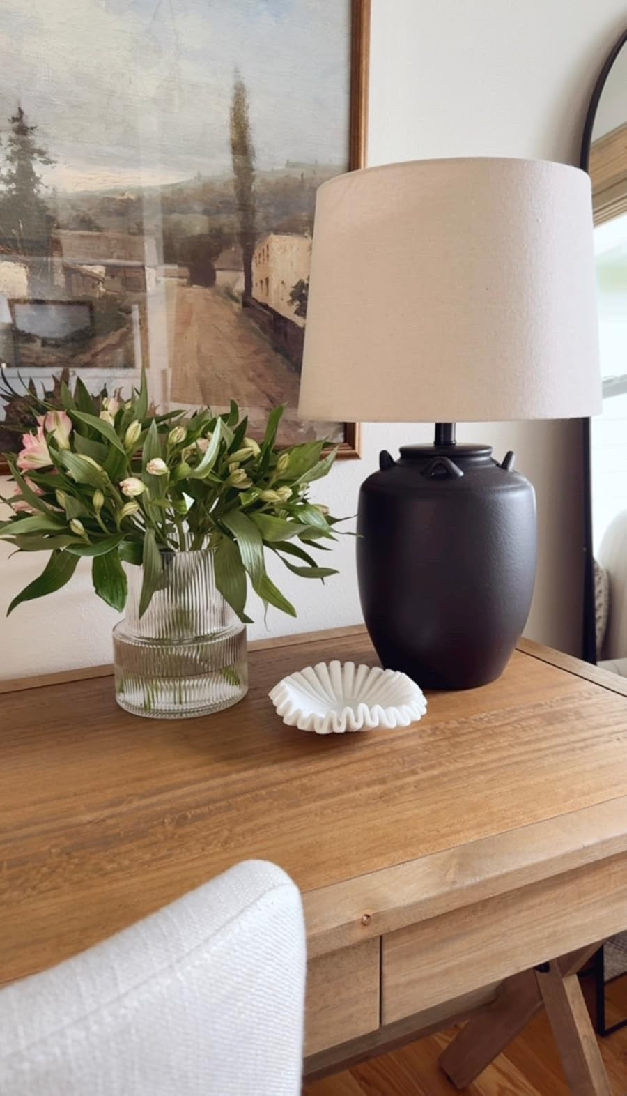 Lamp, vase & dish perfect for a nightstand, side table or desk!

#LTKFindsUnder50 #LTKSummerEdit #LTKHome