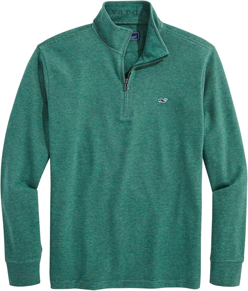 Vineyard Vines Men's Saltwater Quarter-Zip Pullover Sweater | Amazon (US)