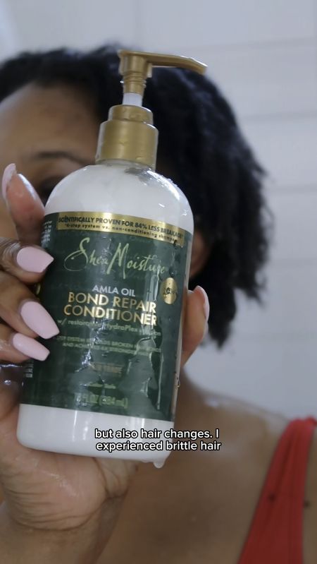 Sheamoisture hair care routine for dry, brittle that needs thickening and bond repair. 
Postpartum, motherhood hair care, 4C hair products, 4C hair, Natural hair

#LTKbeauty #LTKVideo #LTKbaby