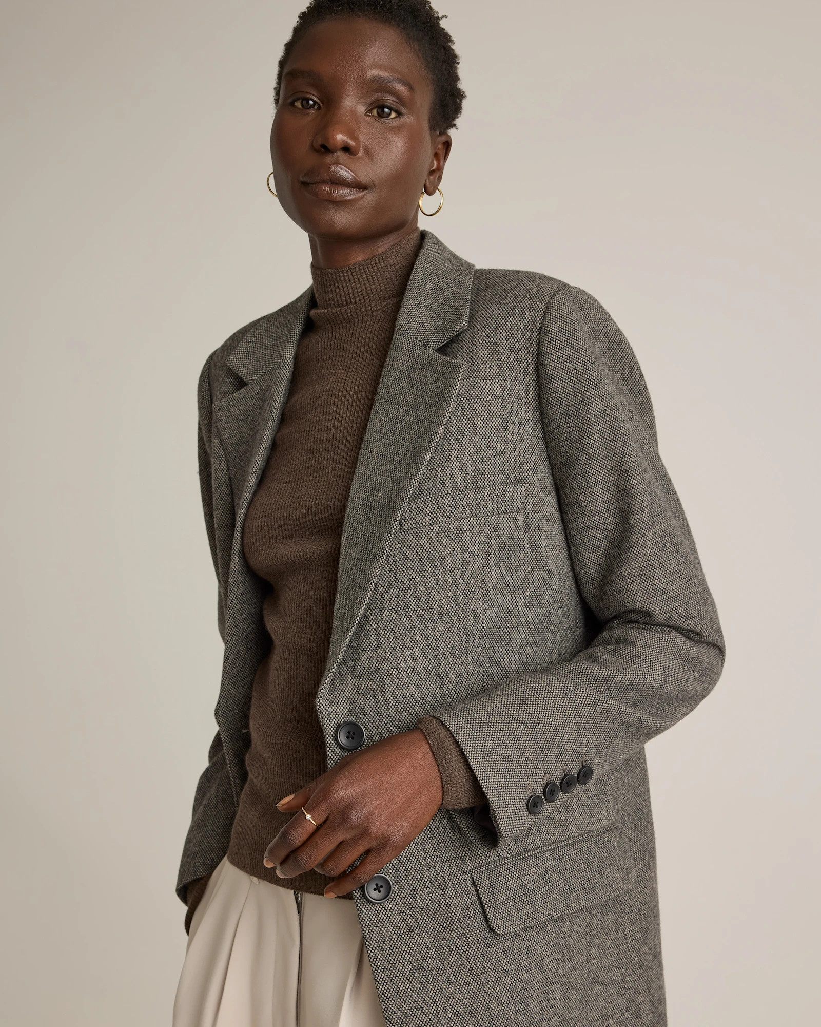 Italian Wool Oversized Blazer | Quince