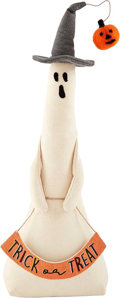 Mud Pie Ghost Sitter, Trick or Treat, 19" x 6.5" | Amazon (US)