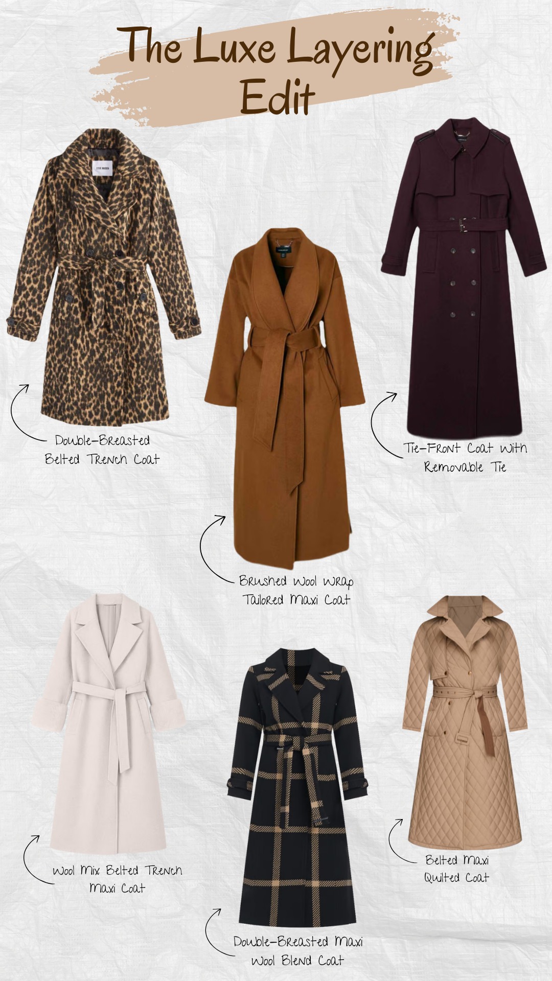 Cozy layers I’m loving this season 🤎✨
Rounded up some timeless coats that are perfect for winter.

#WinterStyle #CoatEdit #LuxeLayers #LTKFinds #LTKStyle #WinterFashion #OuterwearLove #NeutralStyle 

 #LTKGiftGuide #LTKHoliday #LTKSaleAlert