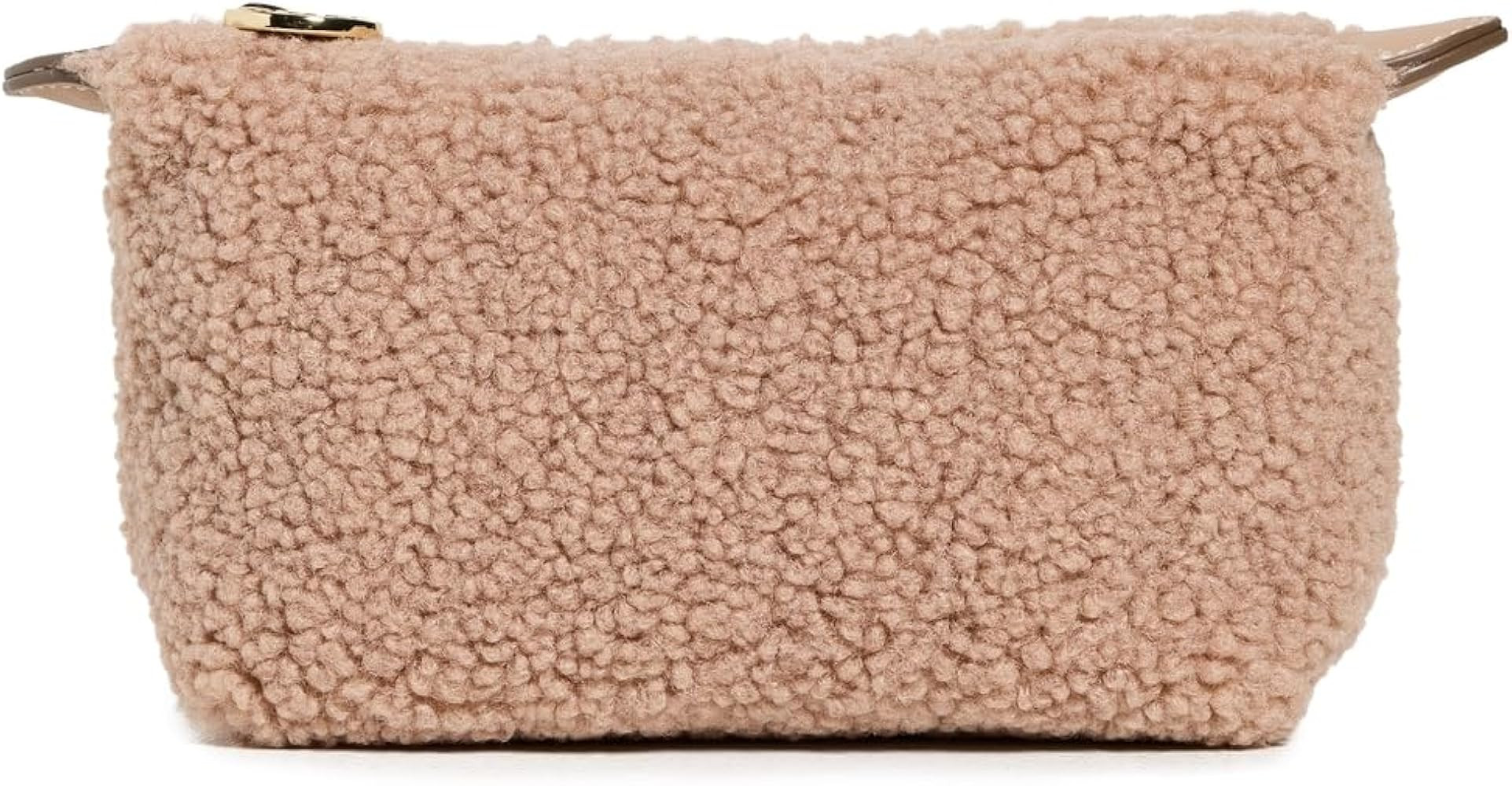 Stoney Clover Lane Women's Cozy Pouchette, Pecan Sherpa, Tan, One Size | Amazon (US)