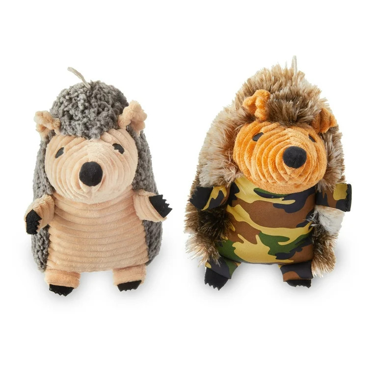 Vibrant Life Cozy Buddy Hedgehog Dog Toy, Camouflage, Chew Level 2 - Walmart.com | Walmart (US)