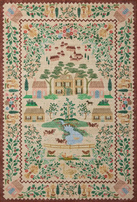 Rifle Paper Co. x Loloi Orchard ORH-02 Country Area Rugs | Rugs Direct | Rugs Direct