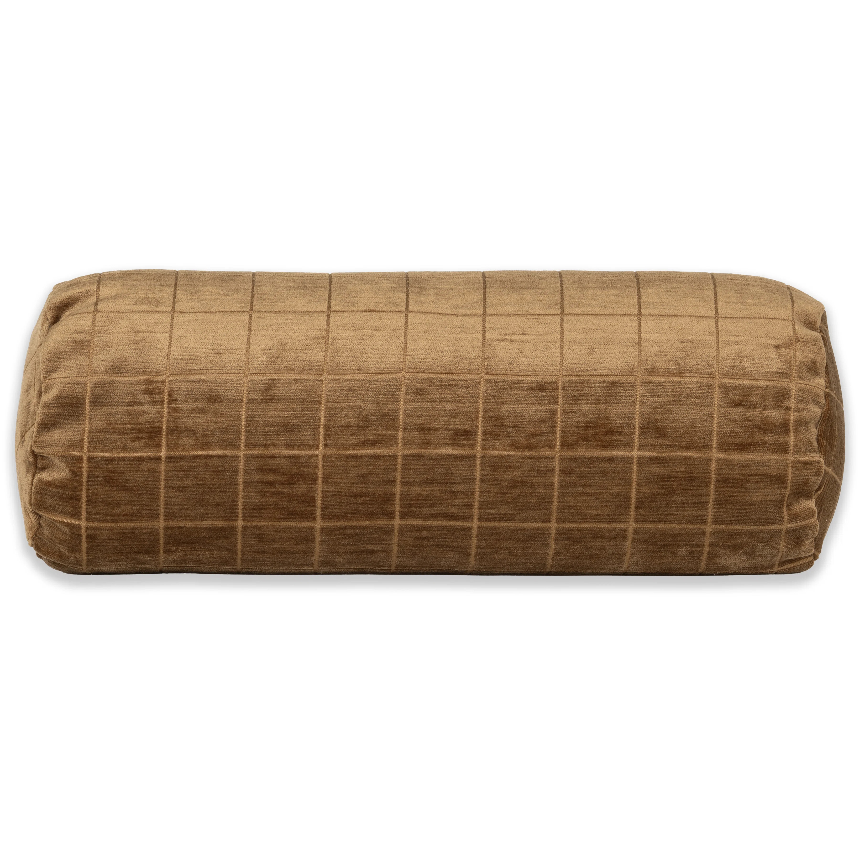 Joss & Main Otterville Velvet Grid Bolster Pillow & Reviews | Joss & Main | Joss & Main