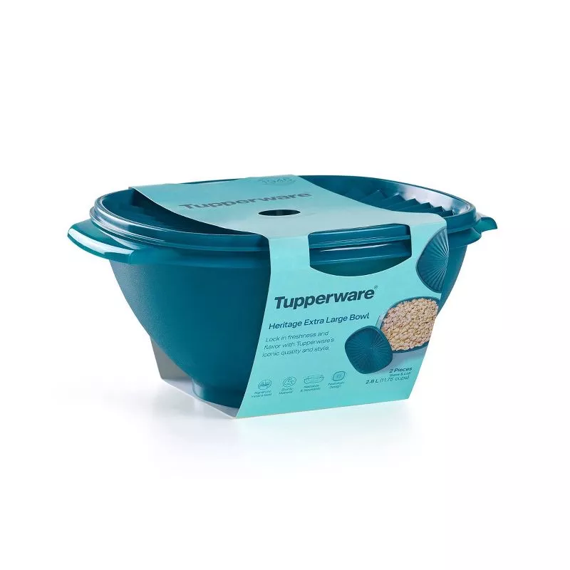 Tupperware 30pc Heritage Get It All Set Food Storage Container Set Blue :  Target