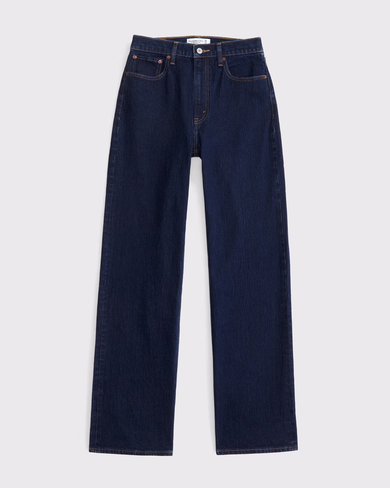High Rise 90s Relaxed Jean | Abercrombie & Fitch (UK)