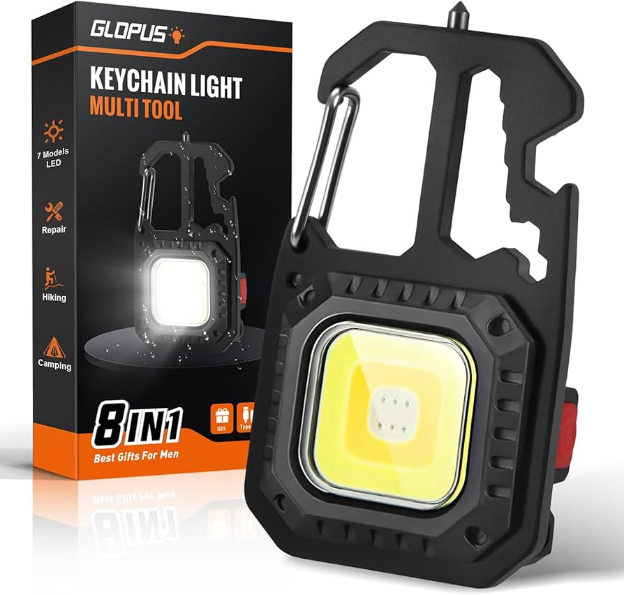Stocking Stuffers for Adults Men, Cob Keychain Work Light, Birthday Gifts for Men Dad Boyfriend H... | Amazon (US)