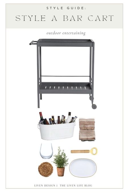 Bar Cart styling. Outdoor bar cart. Outdoor dining. Entertaining. Patio decor. Barware. Stemless wine glasses. Acrylic glassware. Bottle opener. Beverage tub. Party tub. Cooler. Hand towels. Serving tray. Celebration. Woven coasters. Follow me in the @LTK shopping app to shop this post and get my exclusive app-only-content!#liketkit@shop.ltkhttps://liketk.it/4Ehjh

#LTKSeasonal #LTKhome #LTKstyletip