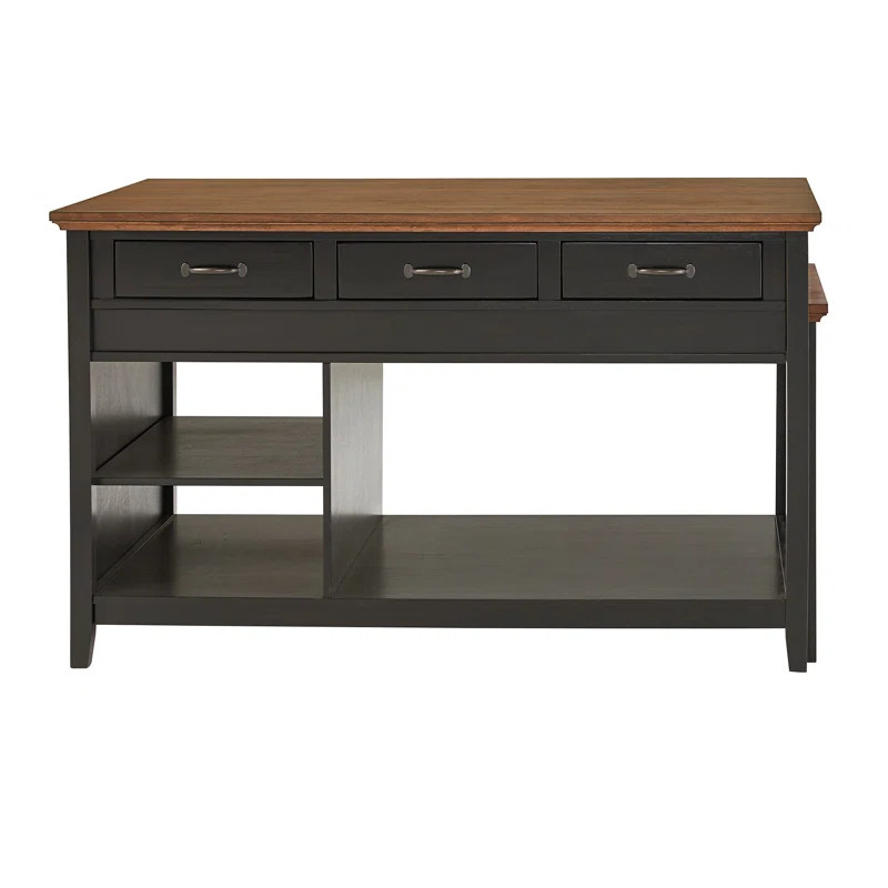 Kingstown Home Spadina Kitchen Island with Solid + Manufactured Wood Top & Reviews | Wayfair | Wayfair North America