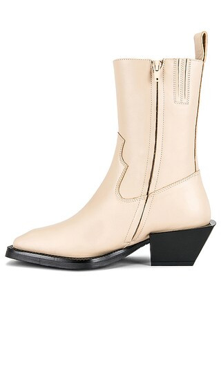 Penny Bootie in Cream | Revolve Clothing (Global)
