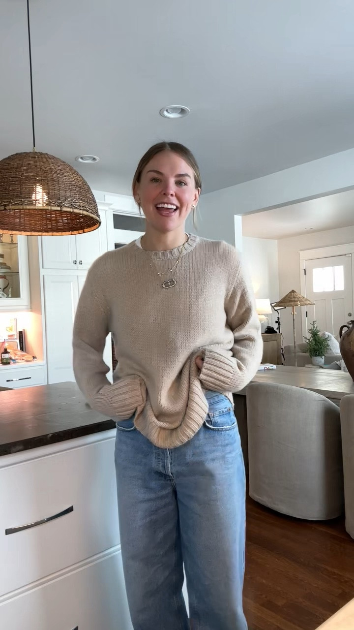 My fave comfy jeans - the Agolde Low Slung 

#LTKstyletip #LTKSeasonal #LTKVideo