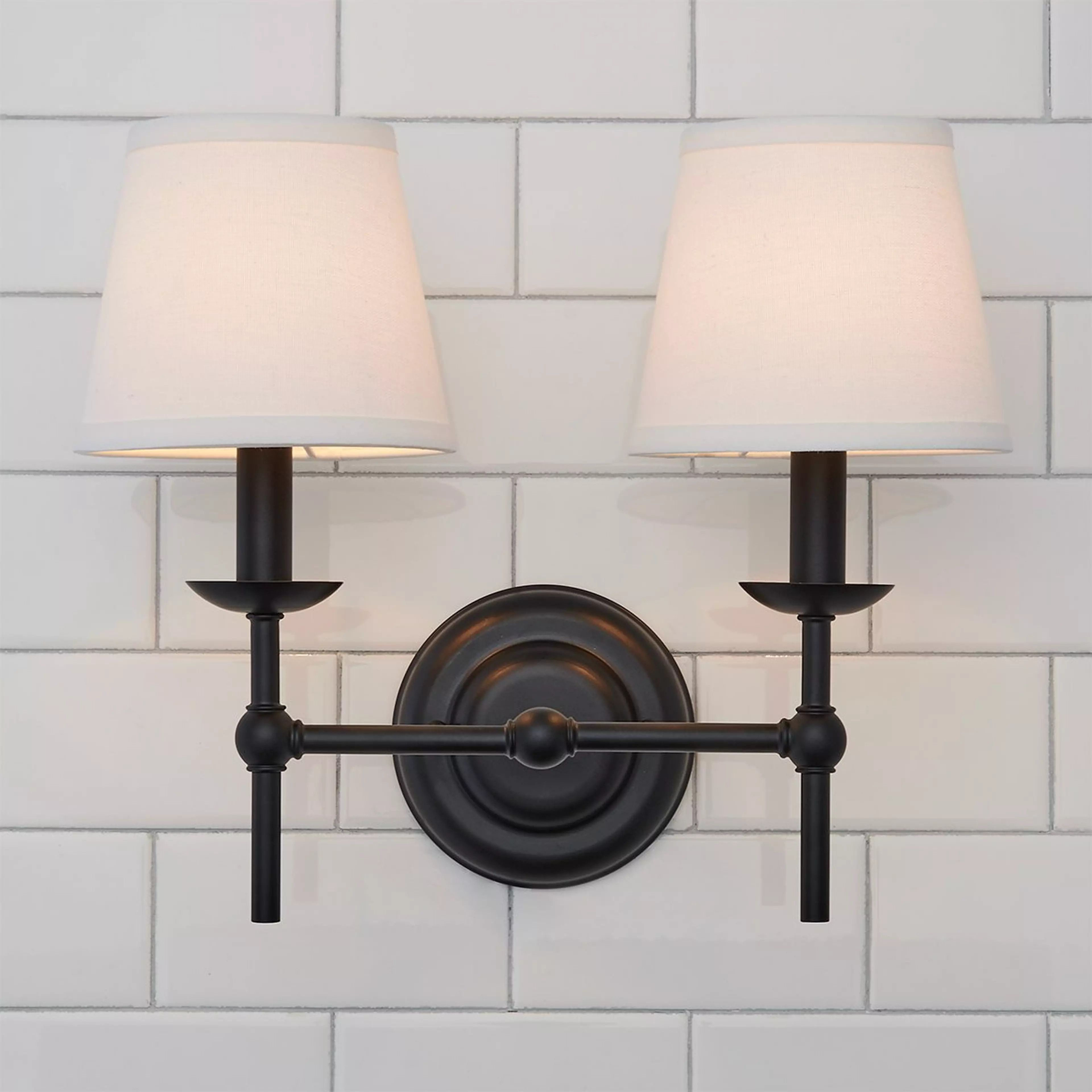 Erin & Ben Co. Watkins Vanity Light - 2 Light | Shades of Light