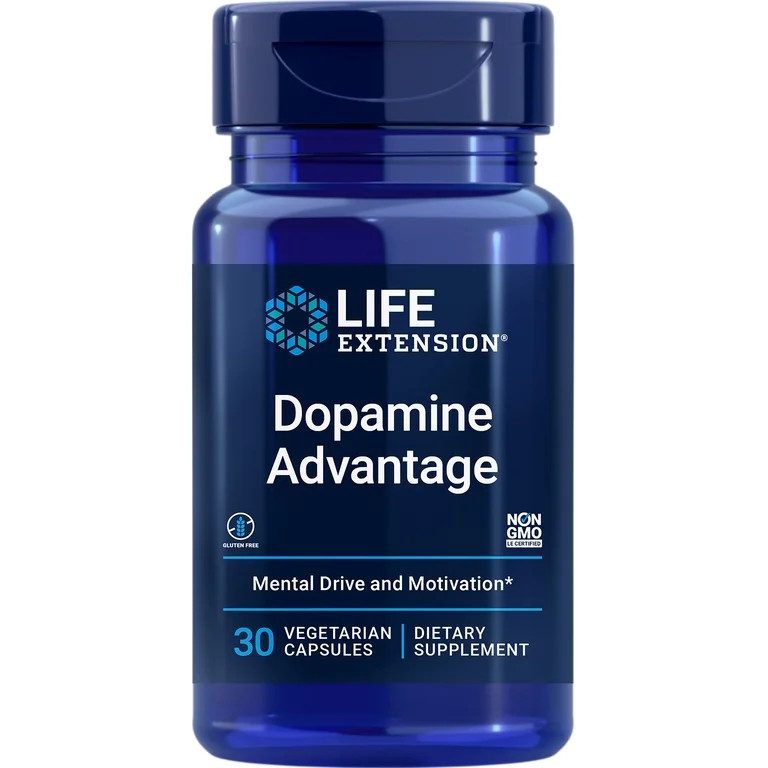 Life Extension Dopamine Advantage - Phellodendron Bark Supplement with Vitamin B12 - for Youthful... | Walmart (US)