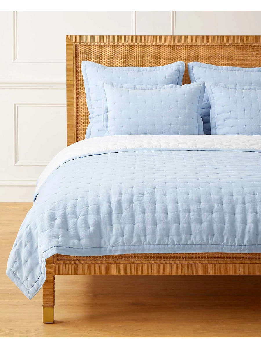 Sutter Linen Quilt | Serena and Lily