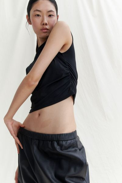 Mock Turtleneck Crop Top | H&M (US + CA)