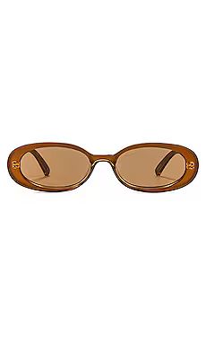 Le Specs Outta Love Sunglasses in Caramel from Revolve.com | Revolve Clothing (Global)