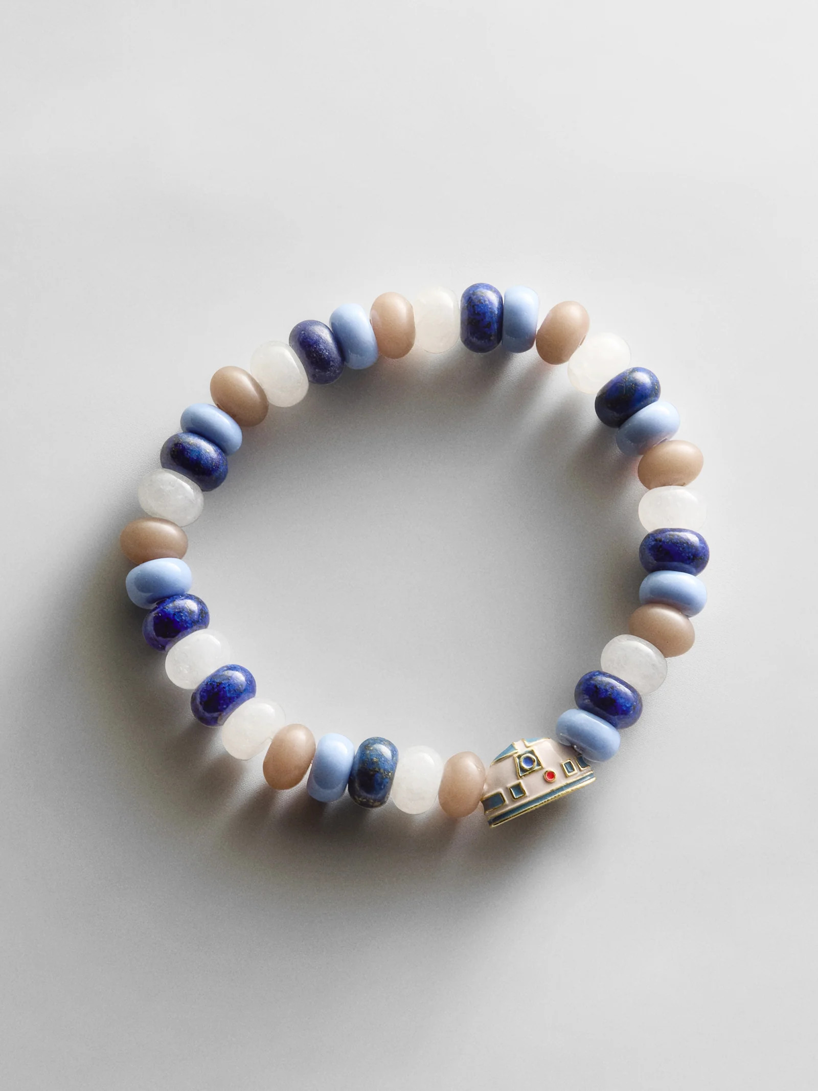 STAR WARS™ R2-D2™ Beaded Charm Bracelet - R2-D2 | BaubleBar