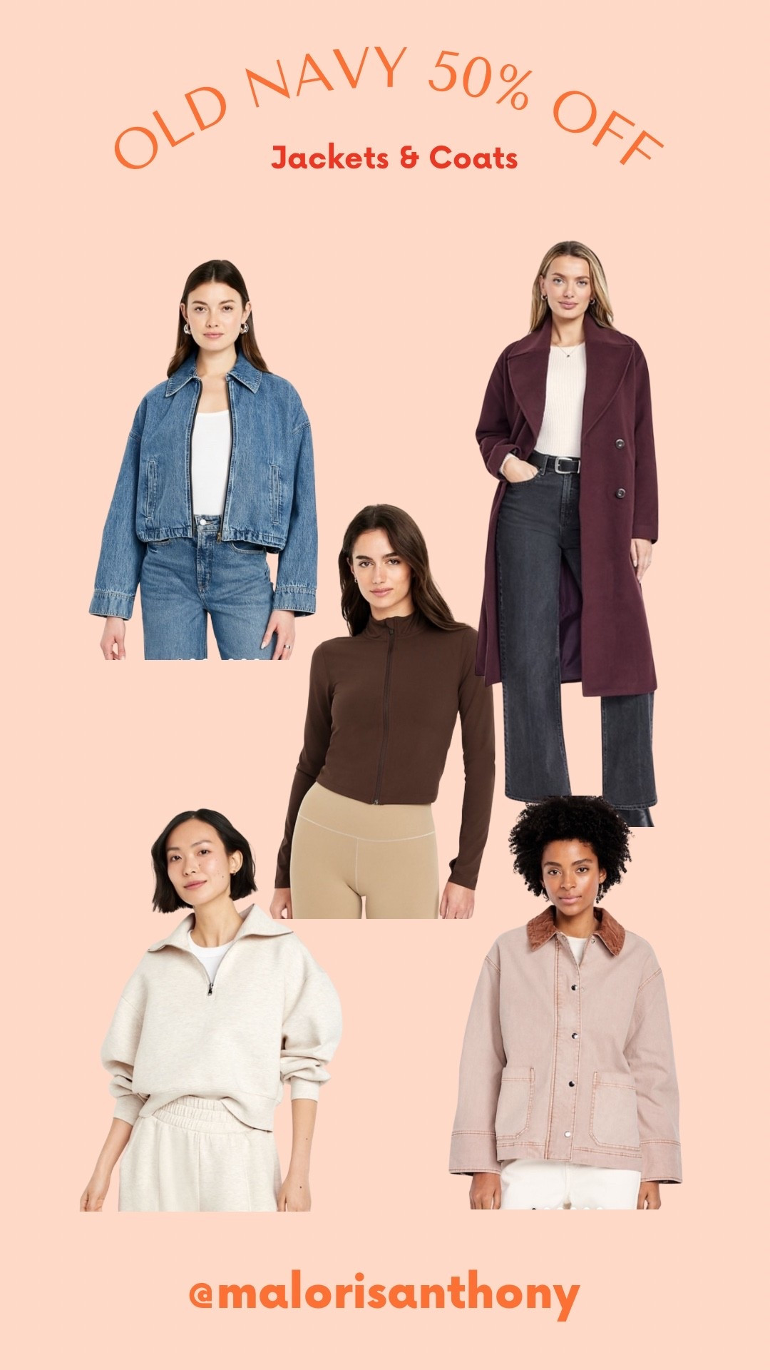 Old navy 50% off sale! My fav jackets! 🧥 

#LTKU #LTKHoliday #LTKGiftGuide