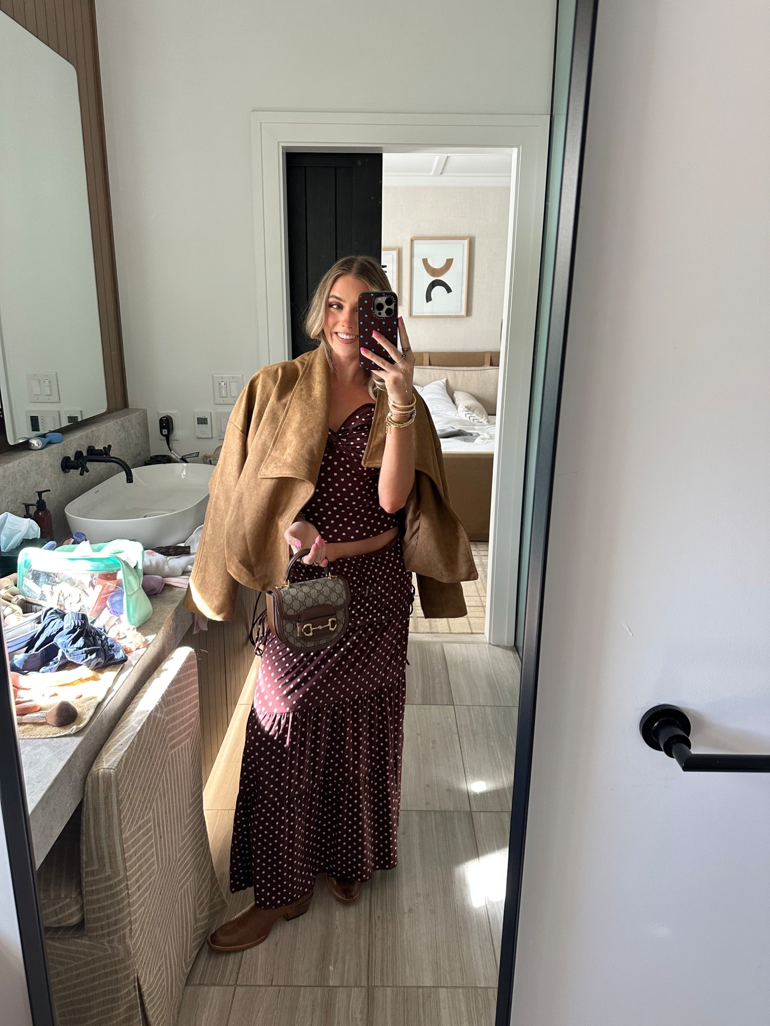 My set is @tigermist size XS and then my jacket is a faux suede jacket from Amazon with my @Freebird Stores cowboy boots  

#LTKgrwm #LTKSeasonal #LTKootd