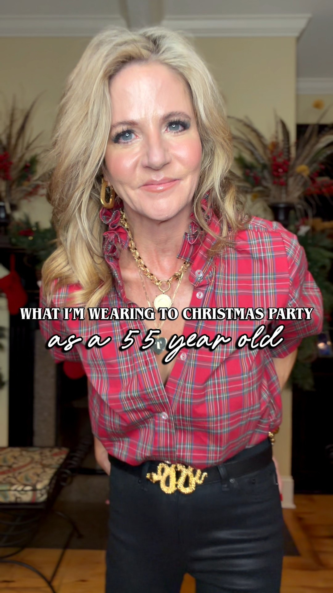 Linking a similar top!  I LOVE these black coated jeans.  They fit like a glove. If unsure, you may want to size up because they are snug!  

My coat is sooooooo soft and luxurious. It feels like you’re wearing a blanket.  I’m in the size 2, and have plenty of room. And, it’s almost $200 off!

#LTKHoliday #LTKOver40 #LTKgrwm