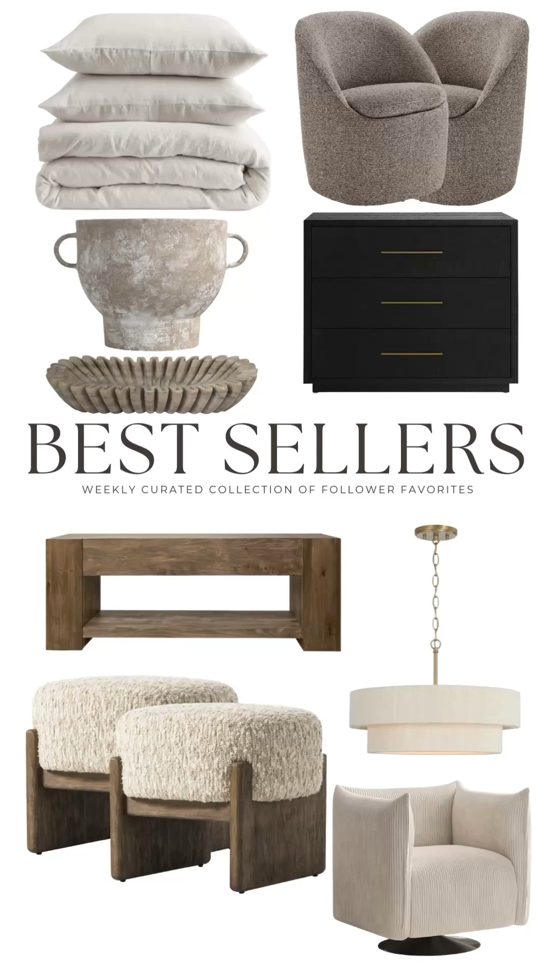 My curated best sellers! 😊👏 Best sellers My best selling finds Modern home decor Modern home decor inspo Neutral home decor

Summerthompsonstyles 

#LTKSaleAlert #LTKHome