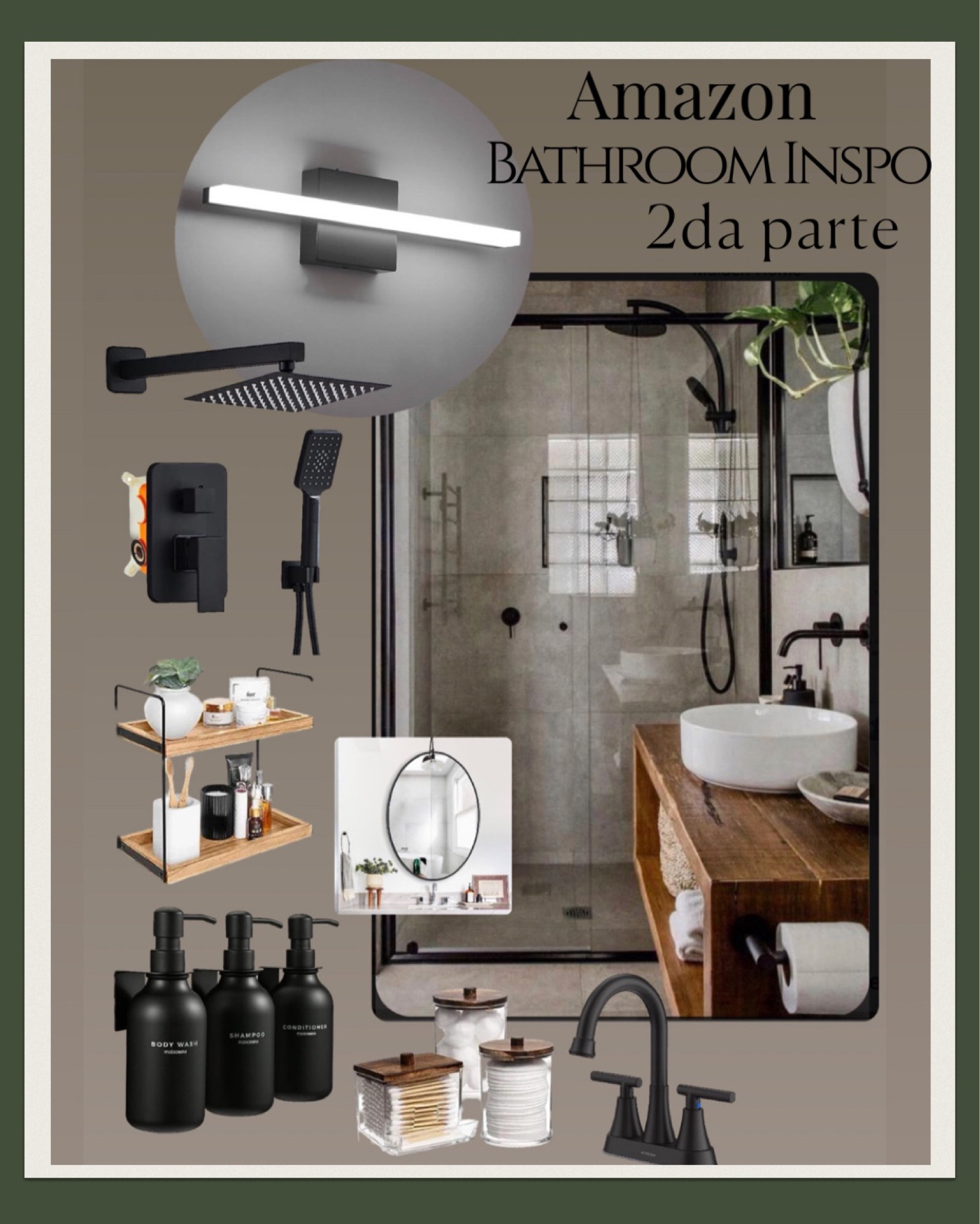 2da parte, Amazon Bathroom Inspo, sink and shower faucets, mirror cabinets, storage, light fixtures 

#LTKSeasonal #LTKhome #LTKsalealert
