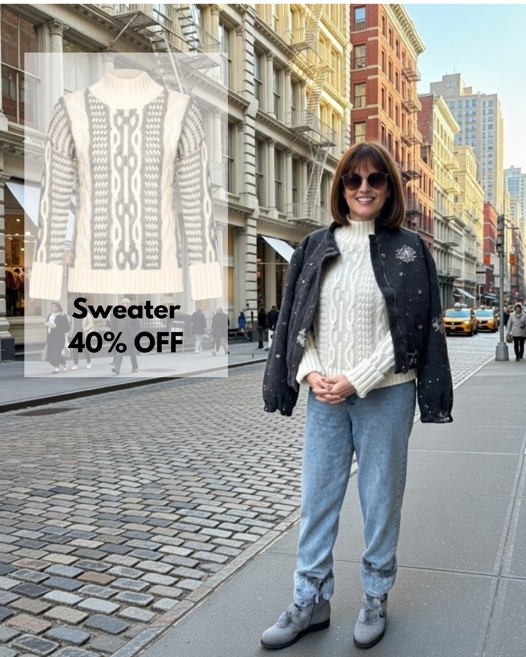 Looking for a sweater to keep you snuggly warm?? This did it for me‼️ On SALE for 40% OFF 🛍️ 
FAVORITE: If you purchase anything from Talbots please leave a comment or DM - Sales are not showing up lately - Thanks 🙏 

Follow my LTK @fashionistanyc on the @shop.LTK app to view this post and get my exclusive app-only content!

#liketkit #LTKSaleAlert #LTKootd #LTKOver40
@shop.ltk
https://liketk.it/5Wlay
