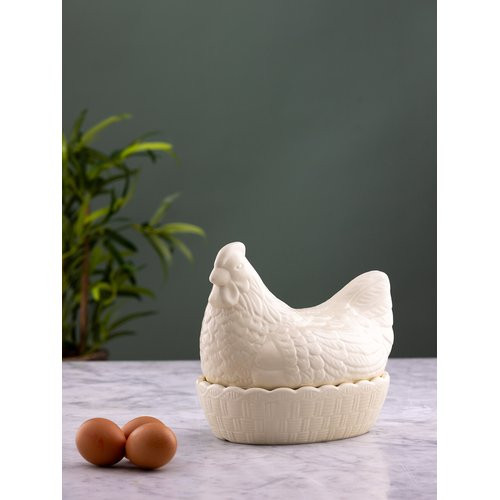 Cream Hen Nest Egg Storage | La Redoute (UK)