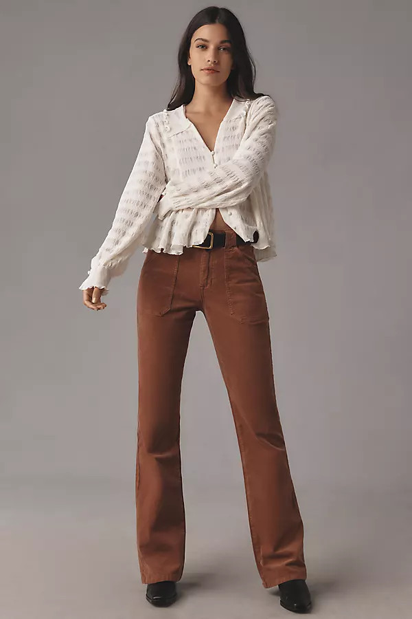 Corduroy Hayden Bootcut Pants | Anthropologie (US)