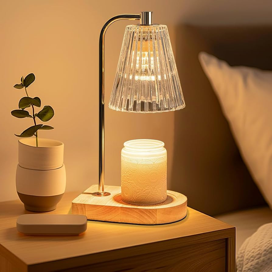 Candle Warmer Lamp, Candle Lamp Warmer with Timer Dimmer, House Warming Gifts New Home Decor Aest... | Amazon (US)