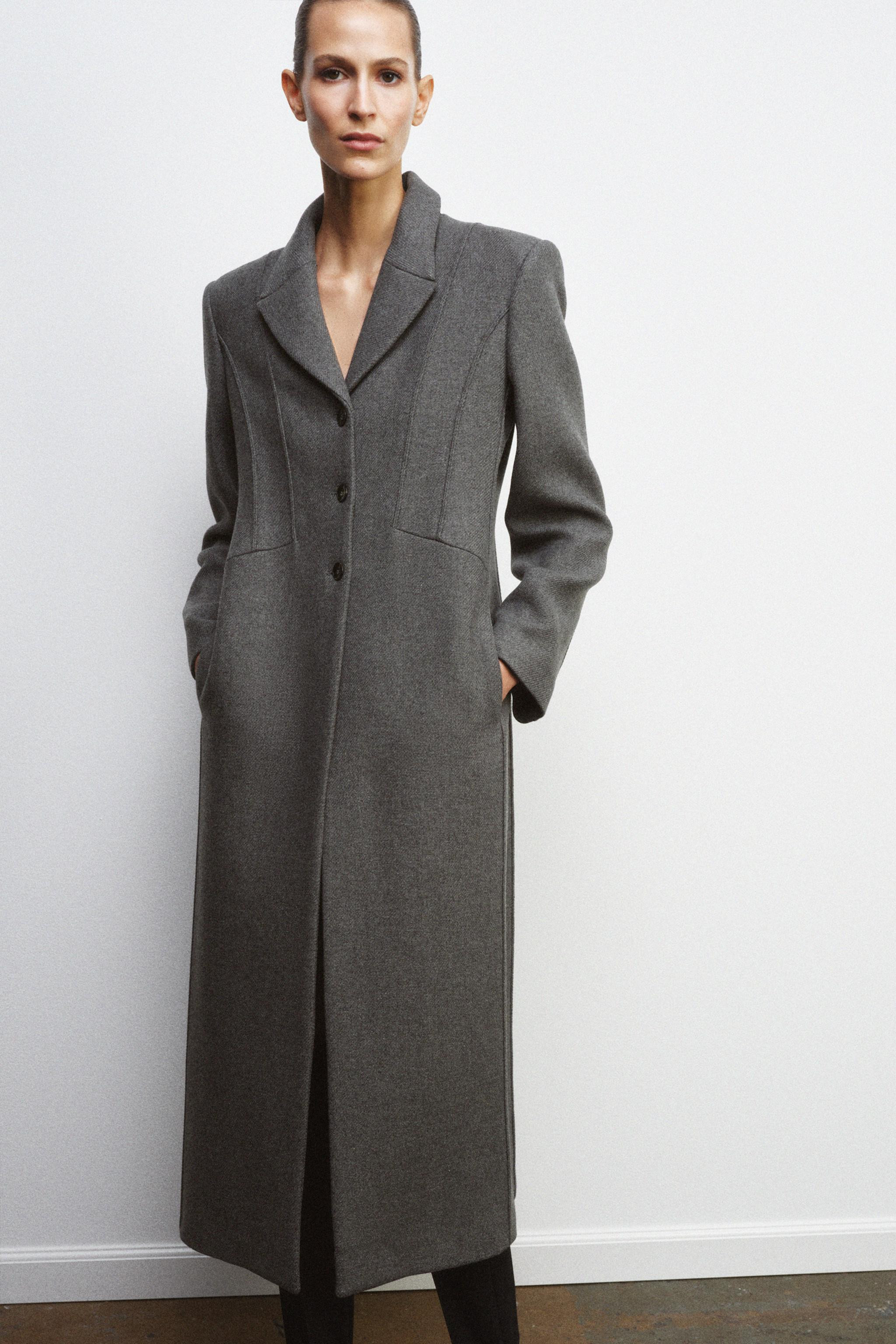 FITTED MANTECO WOOL COAT ZW COLLECTION LIMITED EDITION | Zara UK
