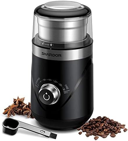 SHARDOR Adjustable Coffee Grinder Electric, Spice Grinder, Coffee Bean Grinder, Espresso Grinder ... | Amazon (US)