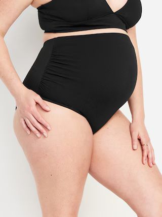 Maternity High-Waisted Swim Bottoms | Old Navy (US)