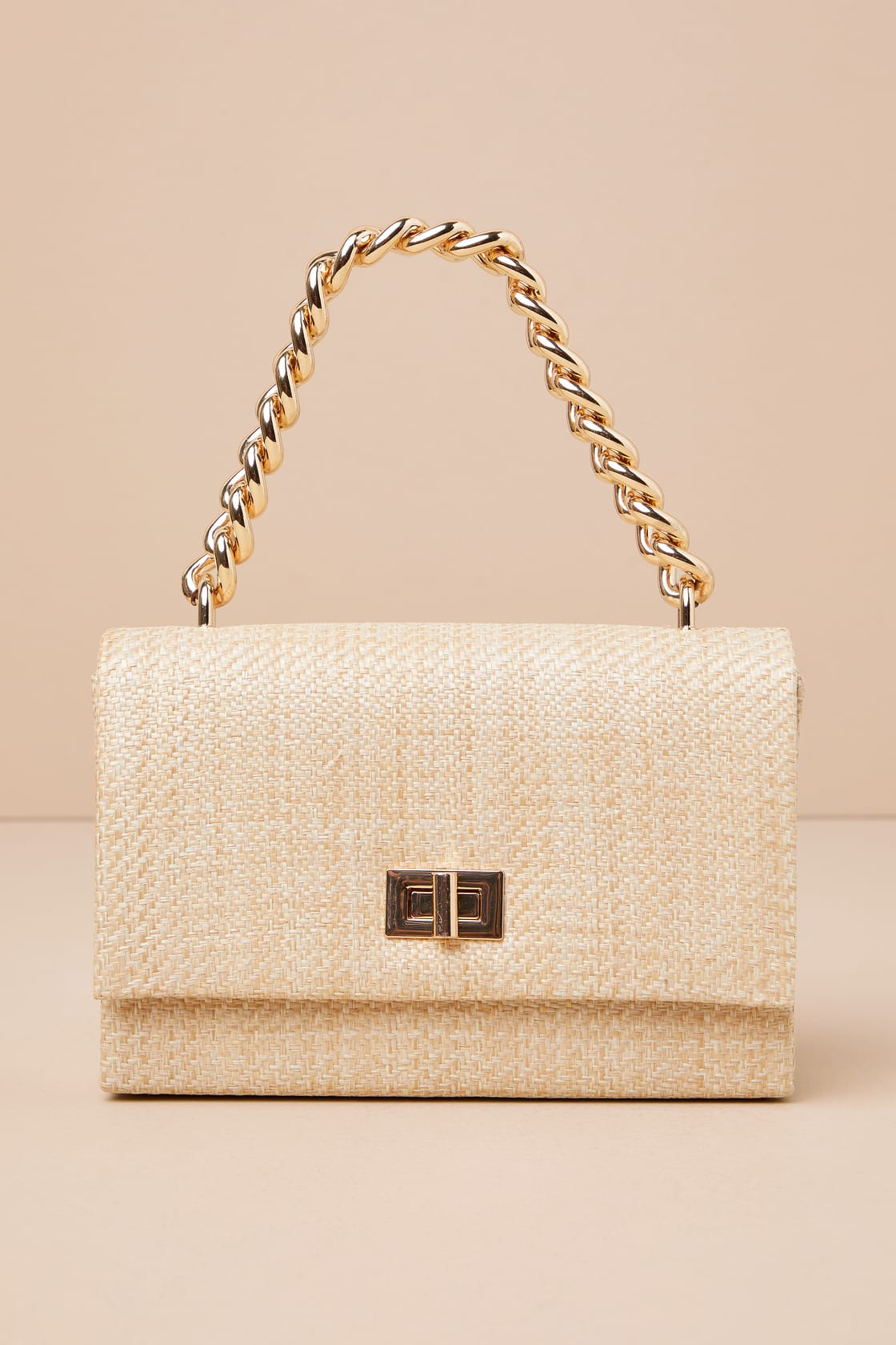 Sorrento Beige Woven Raffia Mini Handbag | Lulus
