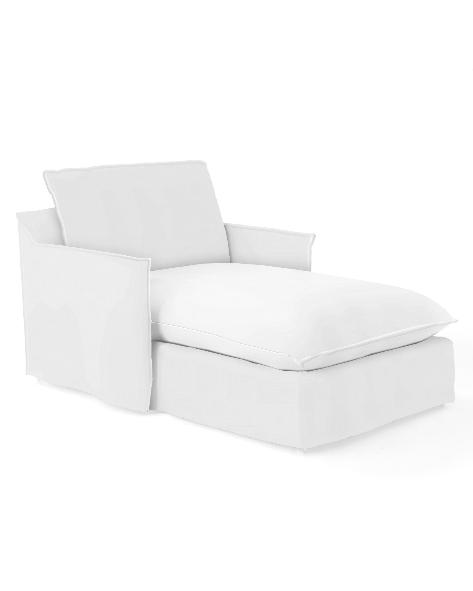 Sundial Wide Chaise | Serena and Lily