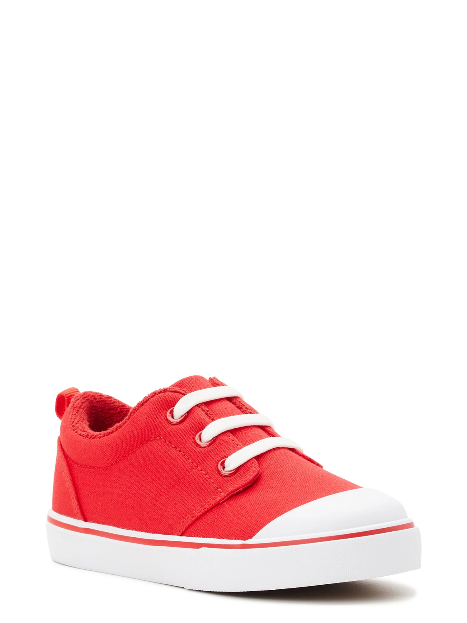 Wonder Nation Toddler Boys Elastic Lace-Up Sneakers, Sizes 7-12 | Walmart (US)