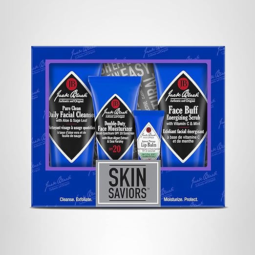 Jack Black Set for Men – Mens Skin Care Kit, Mens Skincare Gift Set | Amazon (US)