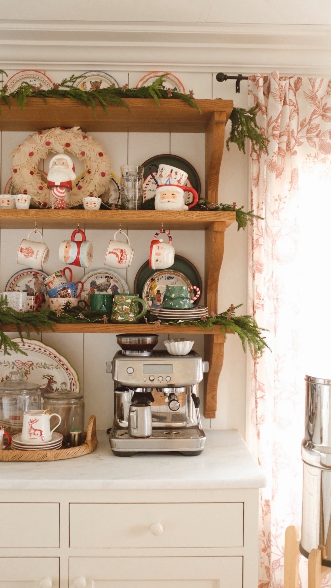 Christmas Coffee bar Santa mugs espresso machine 

#LTKSeasonal #LTKHome #LTKHoliday