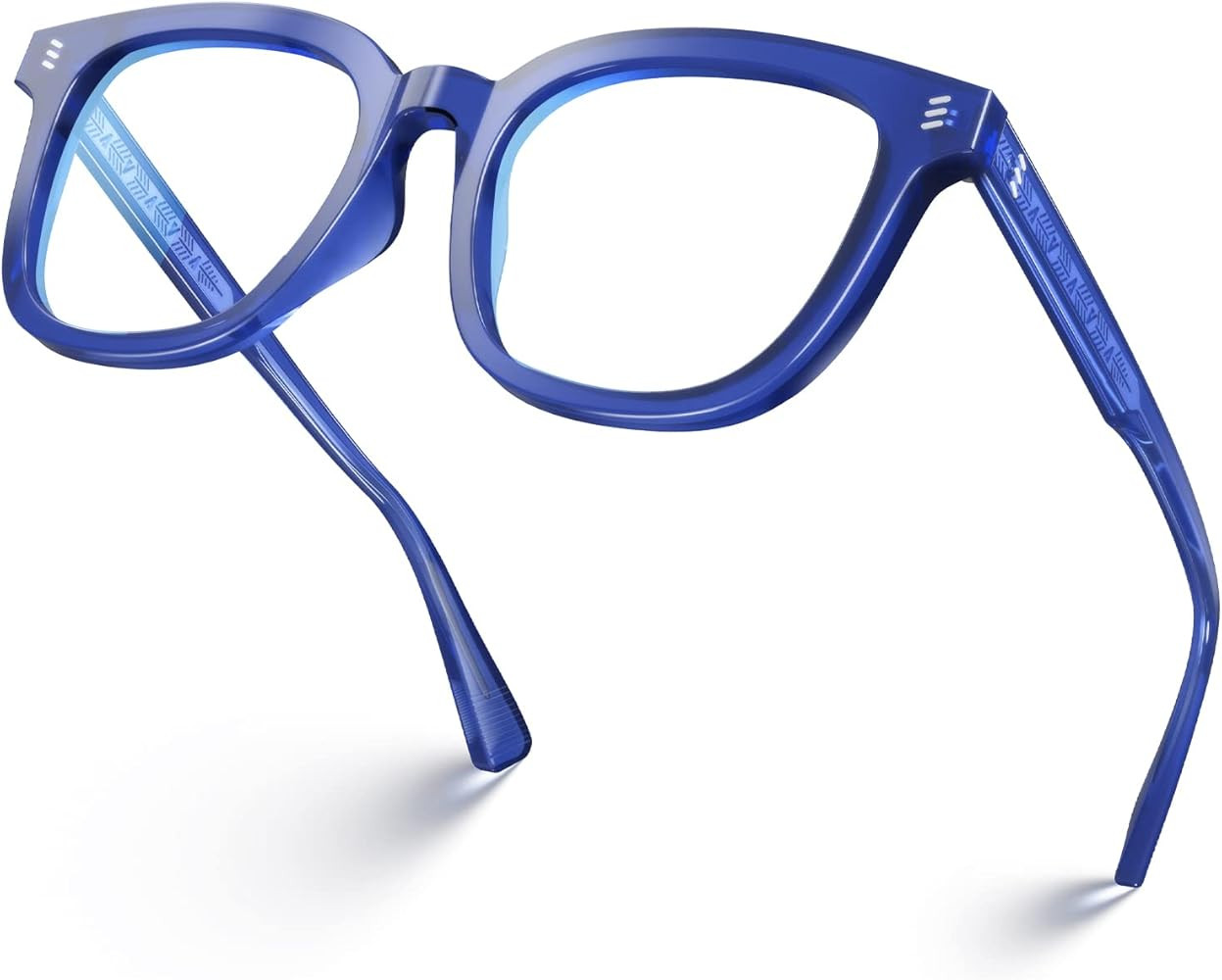 VISOONE Square Classic Blue Light Blocking Glasses with Non Prescription Anti Glare For Women and... | Amazon (US)