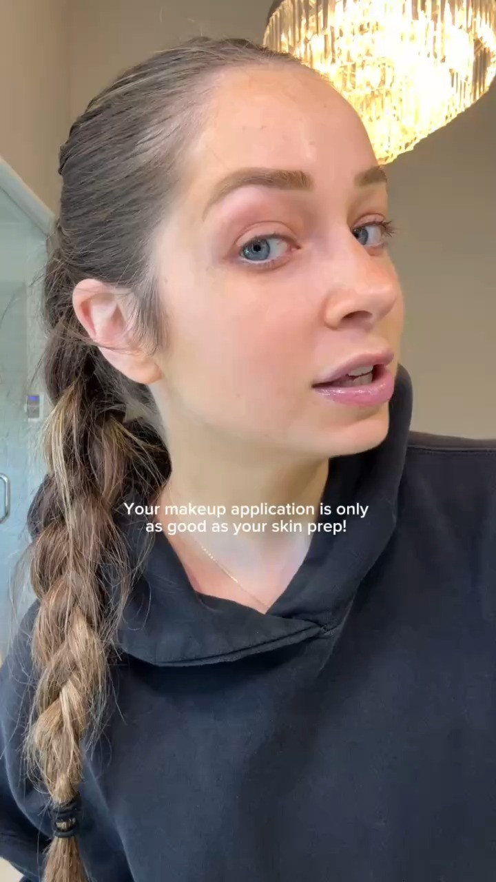 Skin Prep before makeup ALWAYS !!!! 

Before every makeup application I wash face > serum > milky toner > moisturizer. 

I exfoliate 1-2x/week

I dermaplane 1x/month 

I also get quarterly facials & tox at @houseofesthetics__ and I take @ritual HyaCera supplement daily ✨

Some products I love:
Exfoliators - @zoskinhealth Polish, @dermalogica microfoliant
Cleansers - @tower28beauty Cleanser, @zoskinhealth hydrating skin cleanser, @cerave SA cleanser 
Serums - @larocheposayusa HylaSerum mentioned in this vid 
Toners - @byoma Milky, @rhode milky 
Moisturizer - @cerave Daily Moisturizing lotion, @zoskinhealth bright alive, @clinique moisture surge gel moisturizer 

I’ve learned LESS IS MORE !! 

 #LTKBeauty