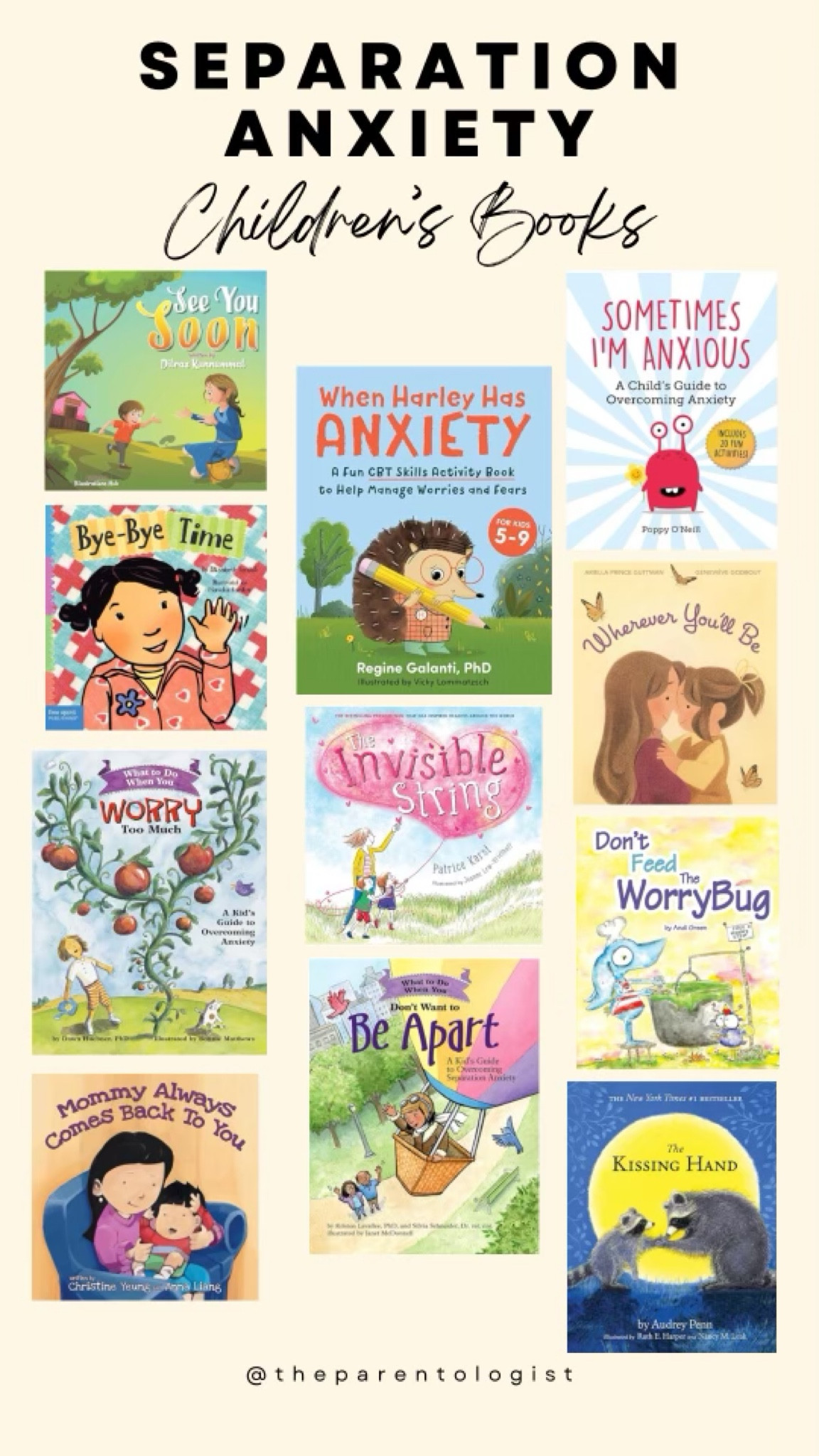 Here are my top children’s books for separation anxiety. 

#LTKkids #LTKfamily