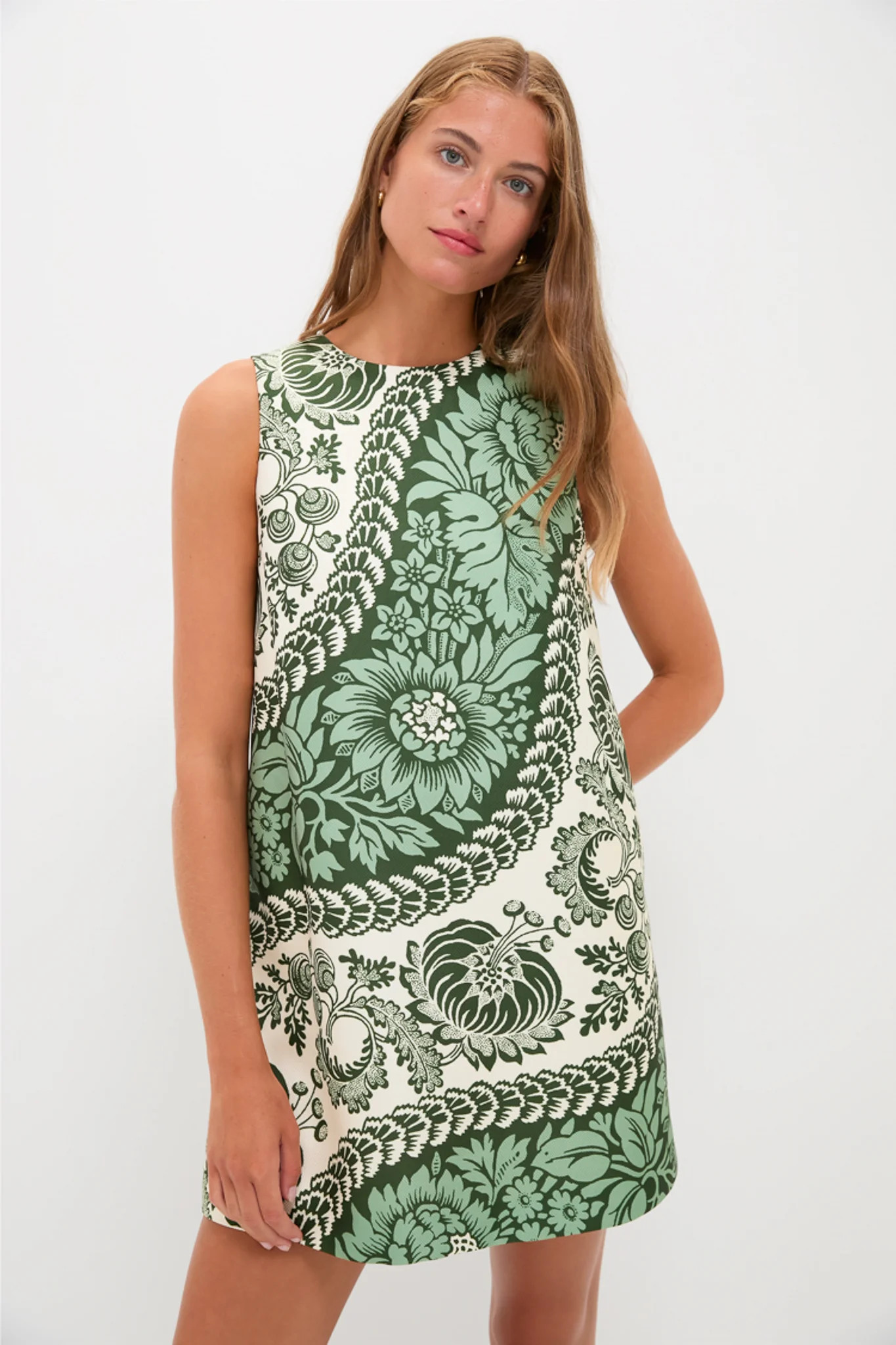 Emerald Mirasol Wave Marlowe Dress | Tuckernuck (US)