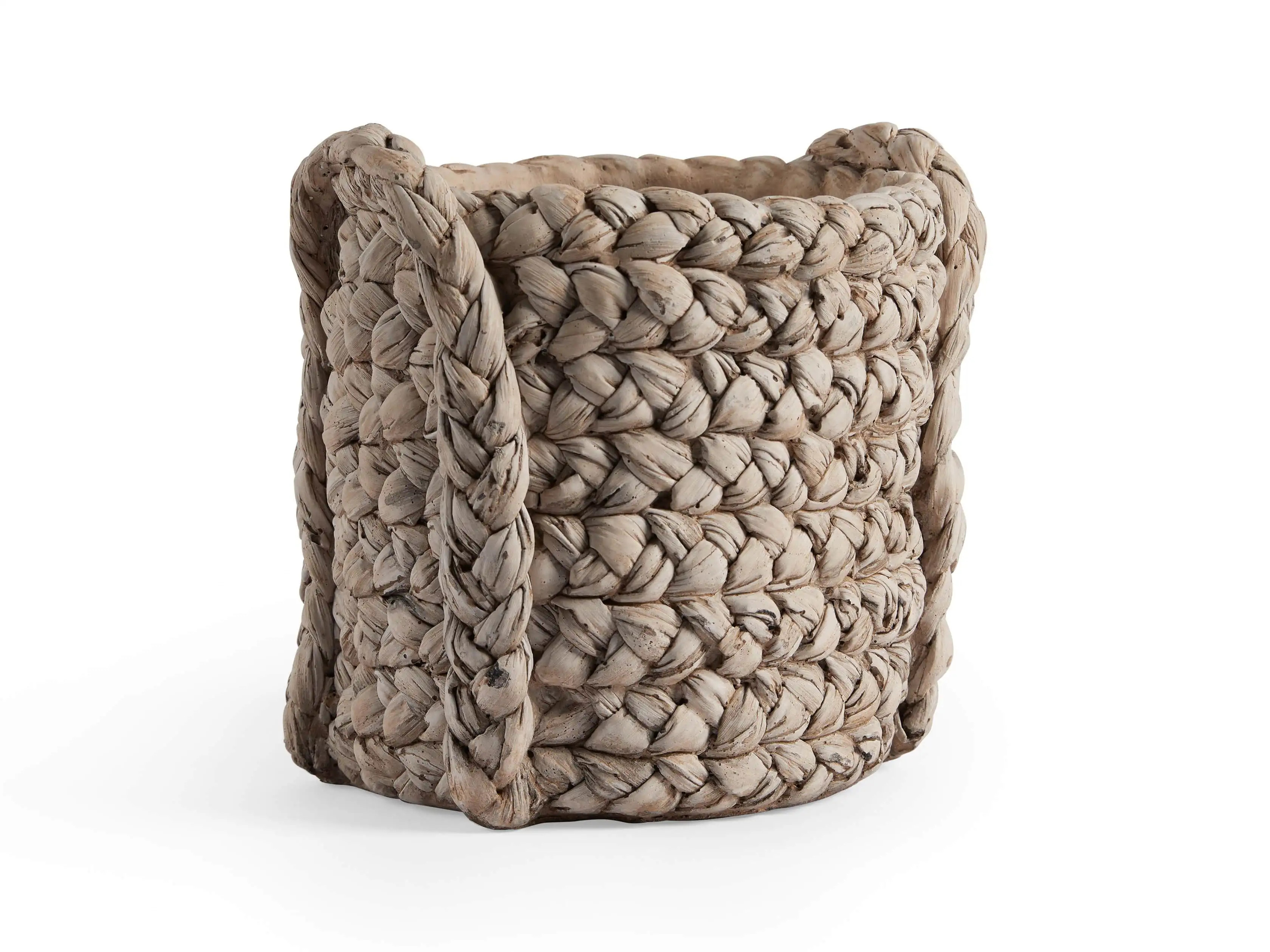 Woven Long Handle Planter | Arhaus